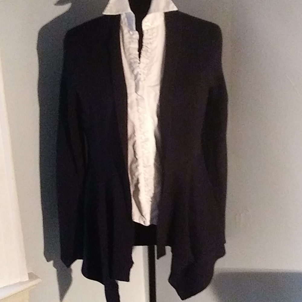 Open front high low cardigan M